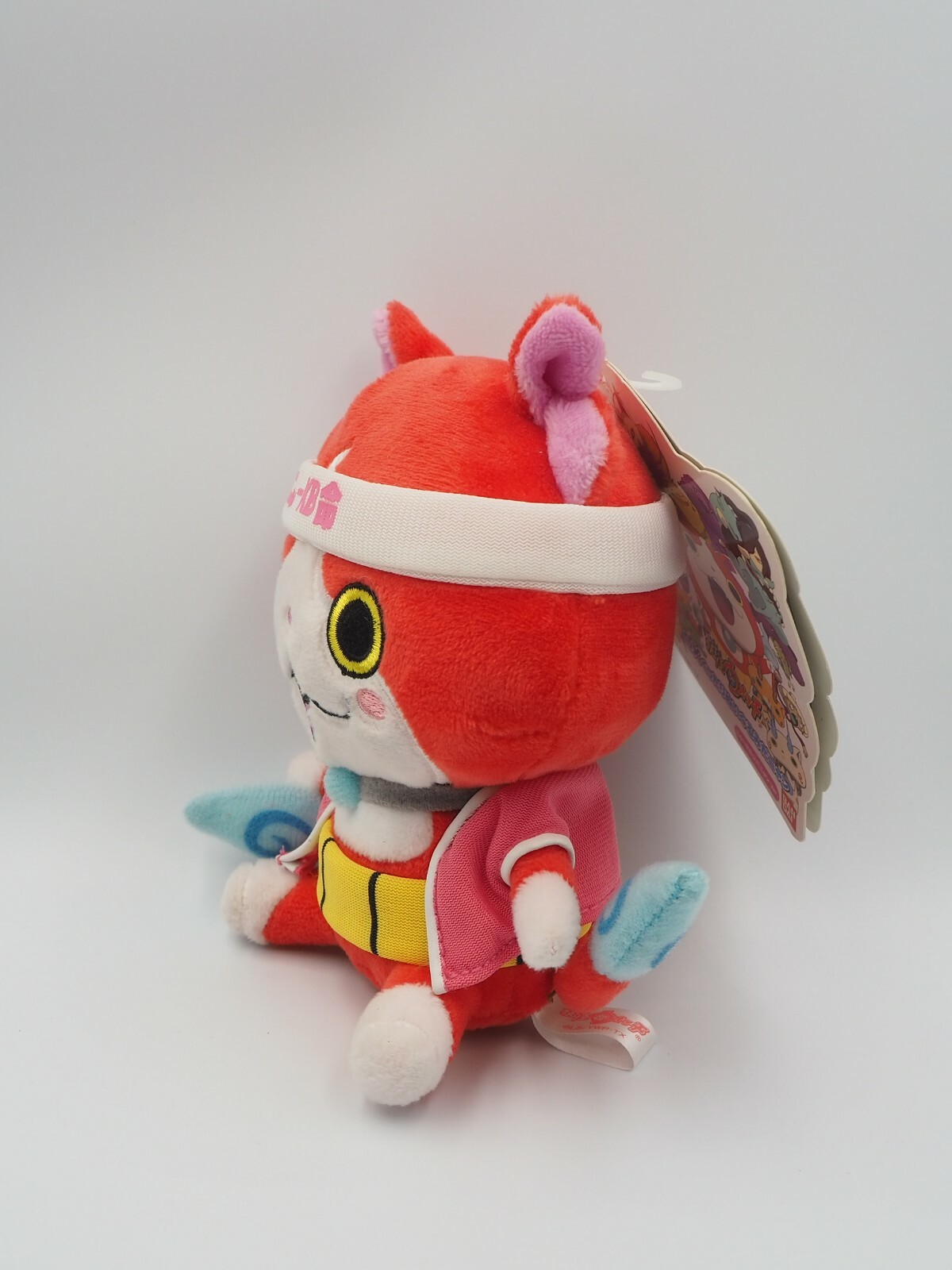 Yokai Watch B0104 Jibanyan Meow Nya-KB Bandai Kuttari Plush 6″ Toy Doll Japan