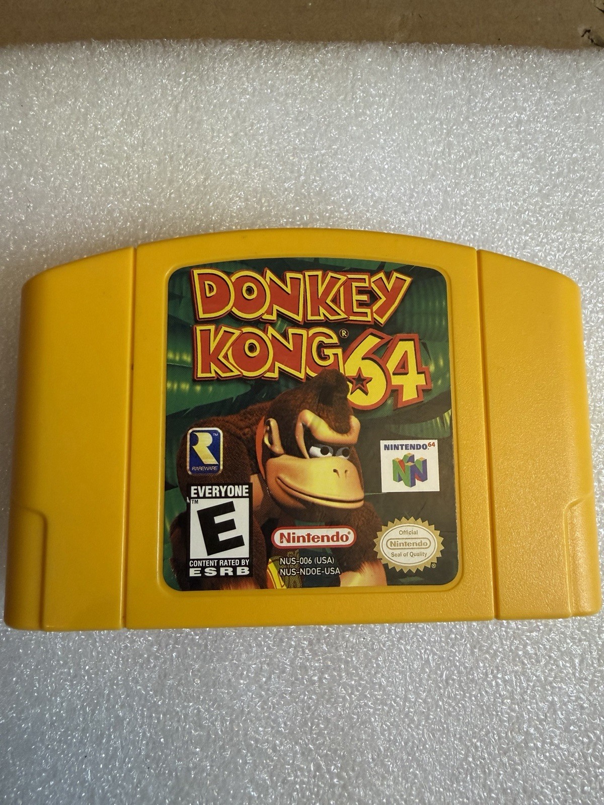 Nintendo Donkey Kong 64 Nintendo 64 N64 Cartridge NTSC-U/C E-Everyone