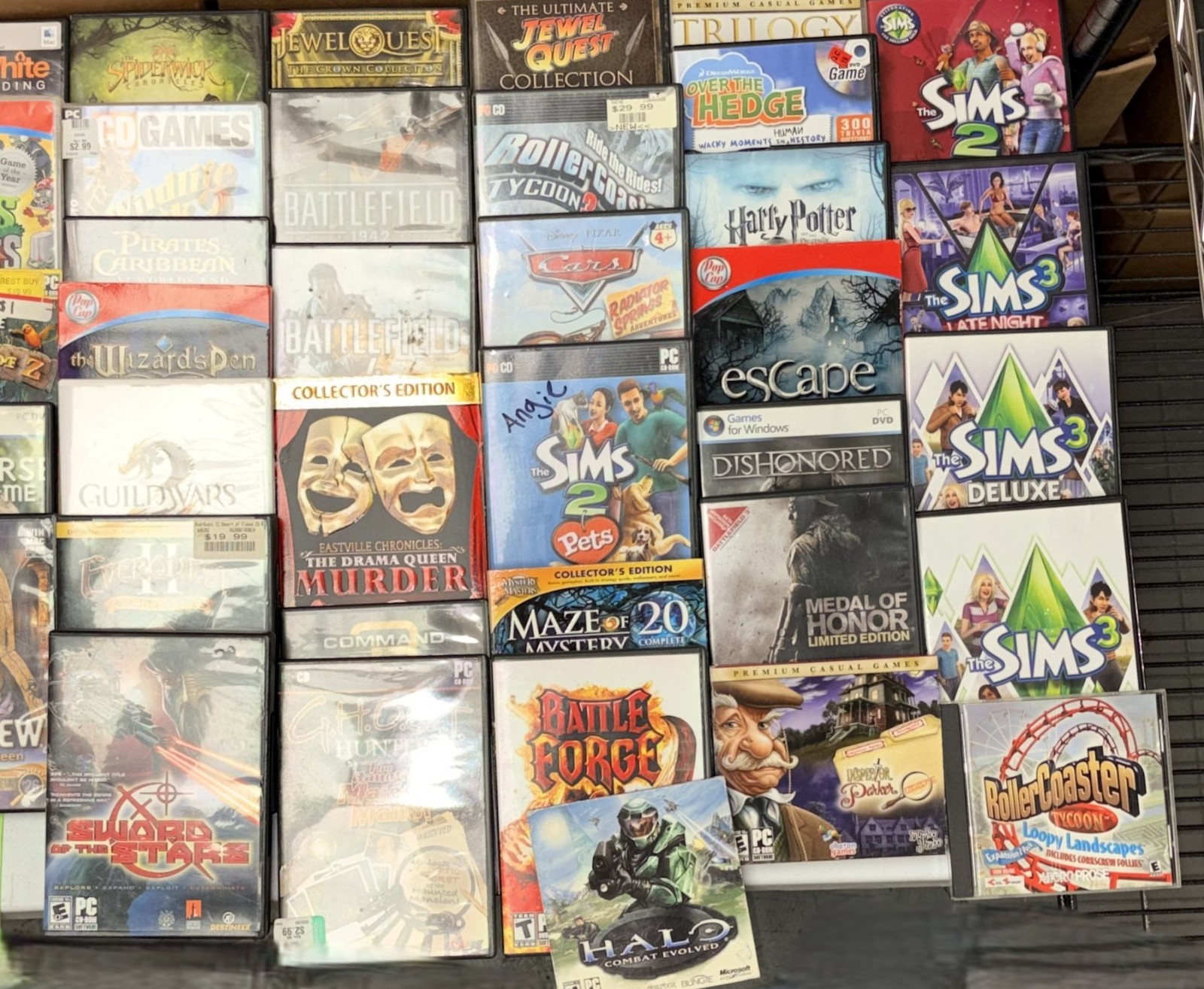 Assorted 60+ PC Games Untested