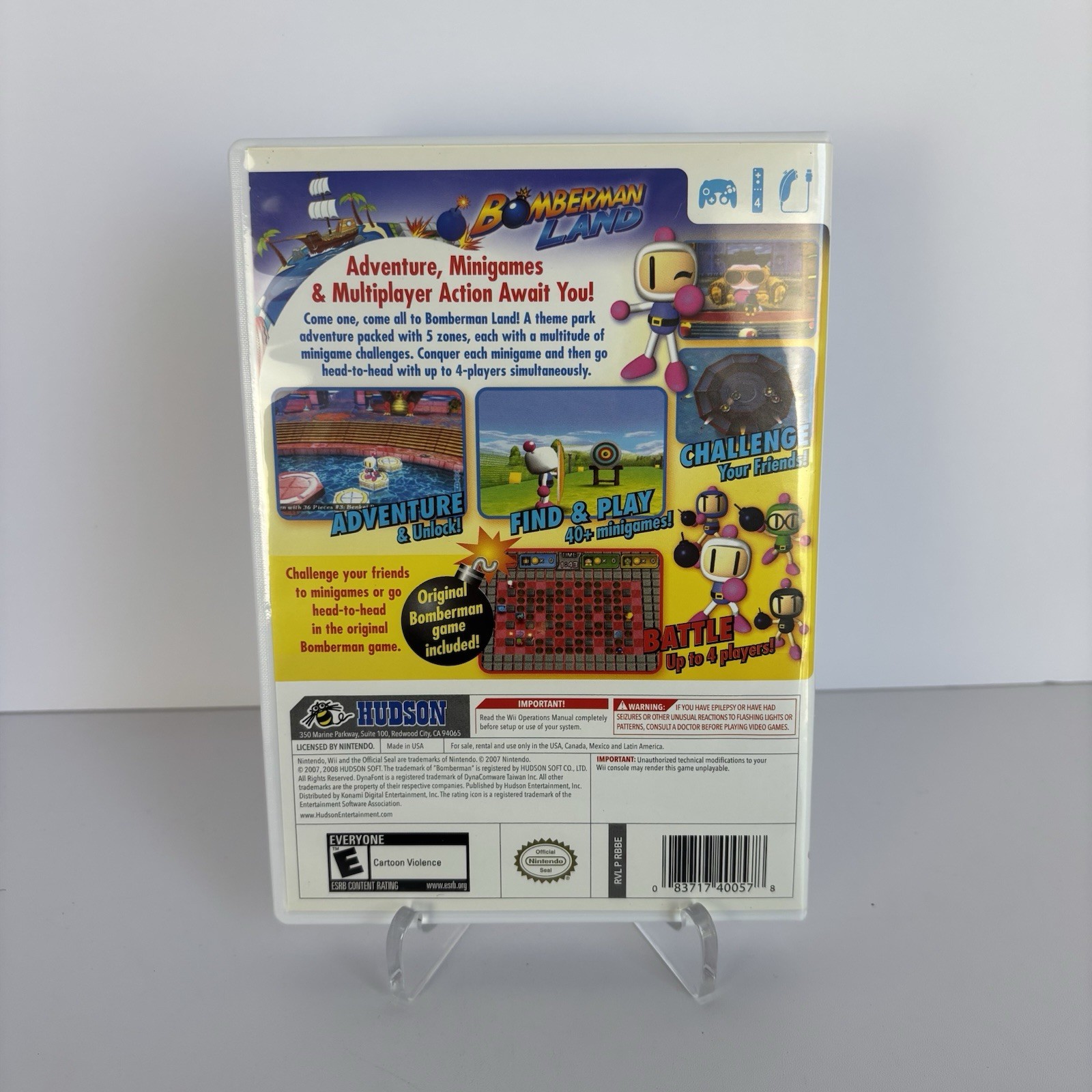 Bomberman Land (Nintendo Wii, 2008)