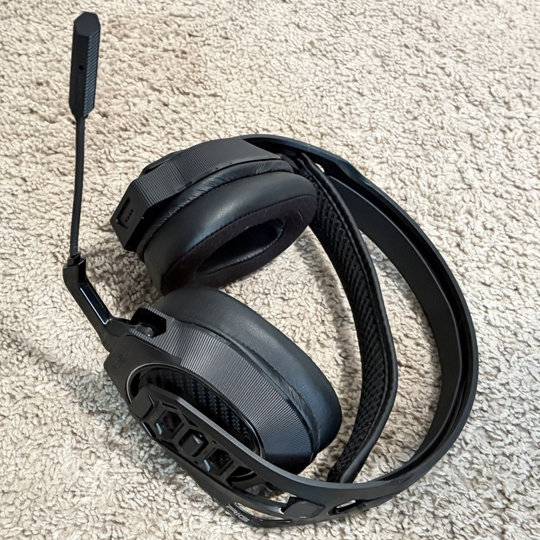 RIG X800 Wireless USB Gaming Headset Boom Mic Headband Black