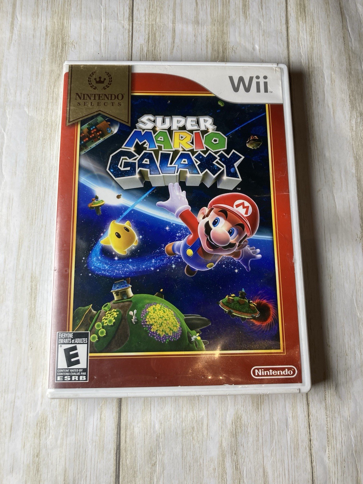 Nintendo Selects: Super Mario Galaxy (Nintendo Wii, 2007) CIB Complete – TESTED