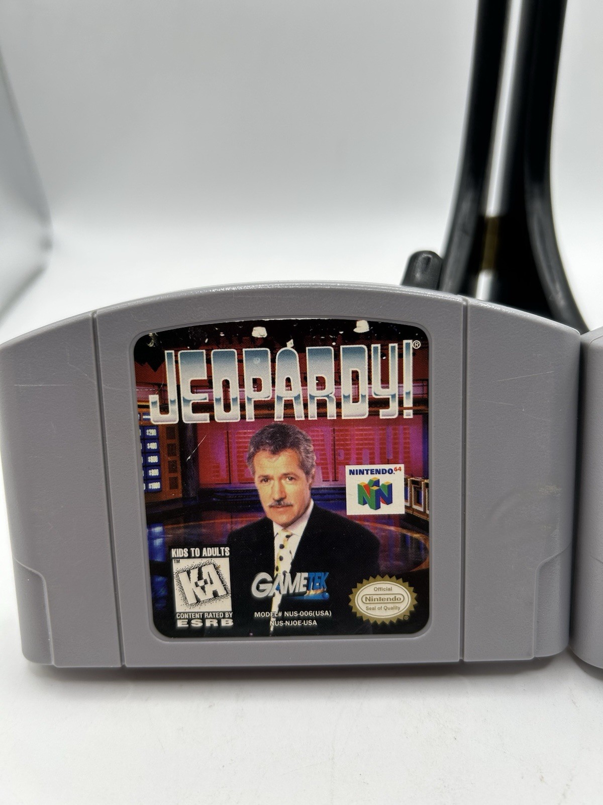 Wheel of Fortune Jeopardy Bundle (Nintendo 64, N64) – Authentic – Tested