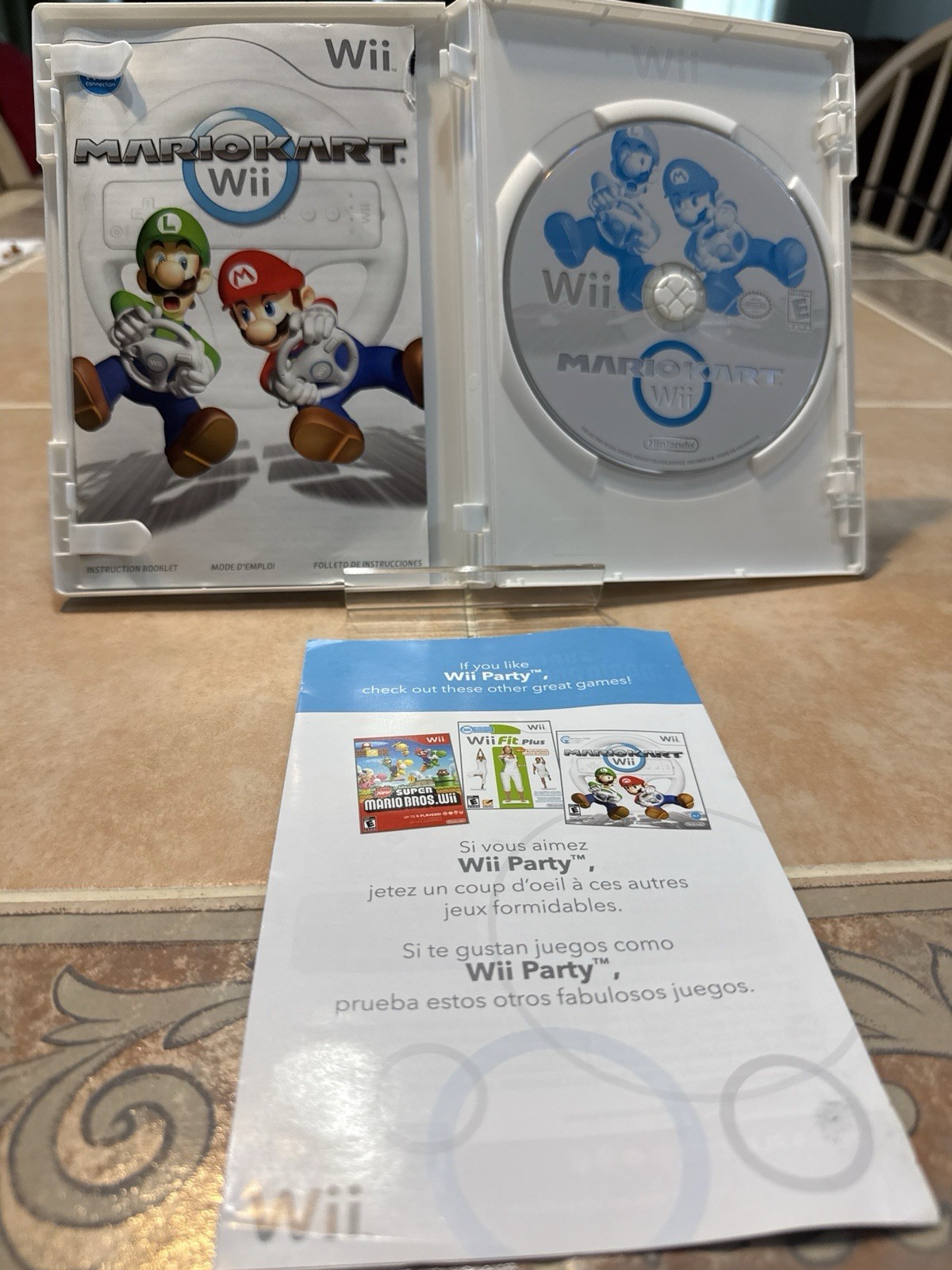 Mario Kart Wii – Nintendo Wii – Complete W/Manual Tested Working