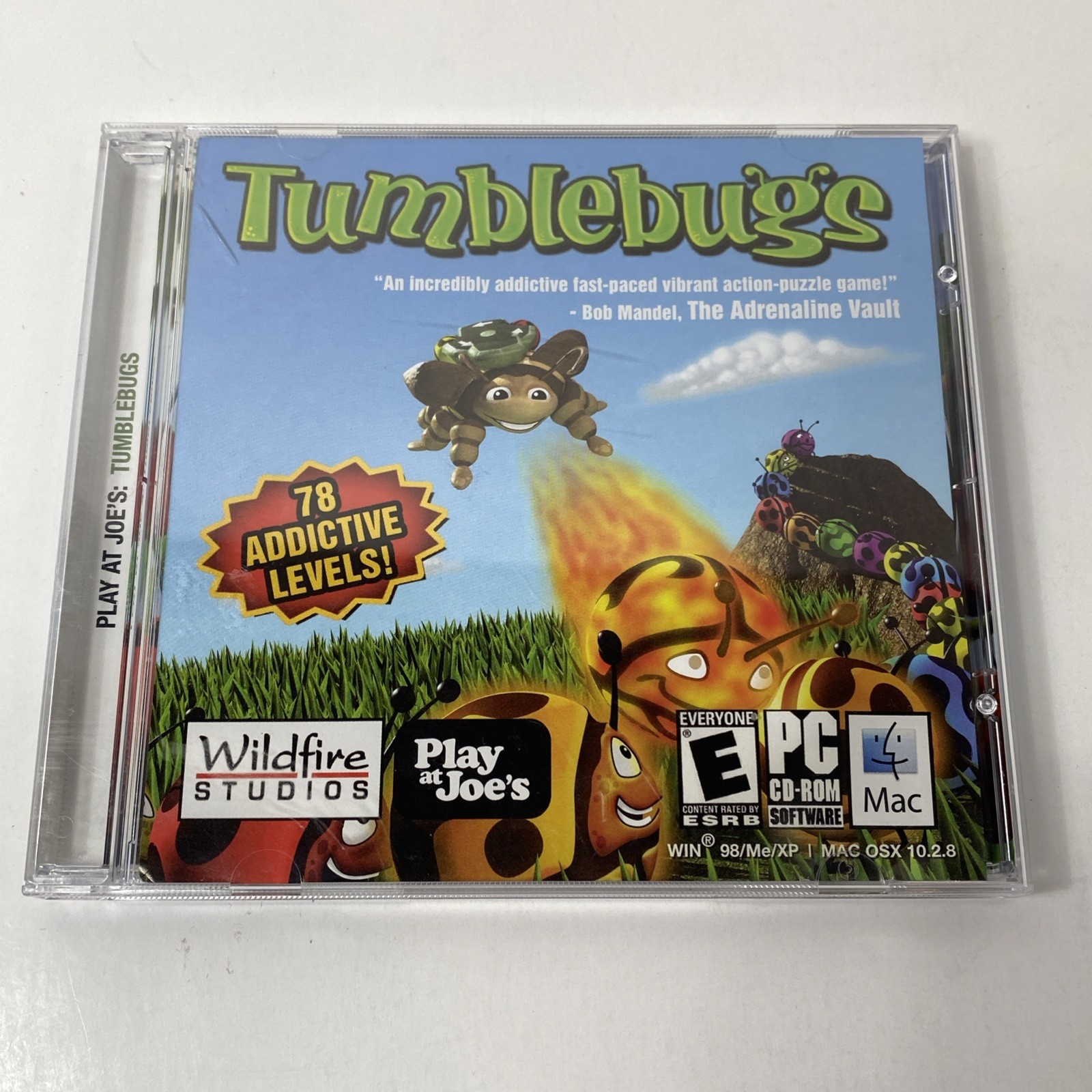 Tumblebugs 1 PC CD-ROM Mac Video Game game 78 Levels Play At Joes