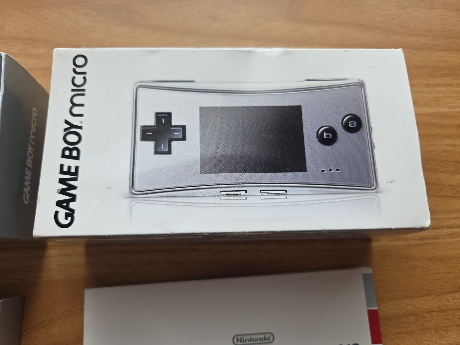 Nintendo Game Boy Micro Silver console boxed Excellent Universal Handheld System