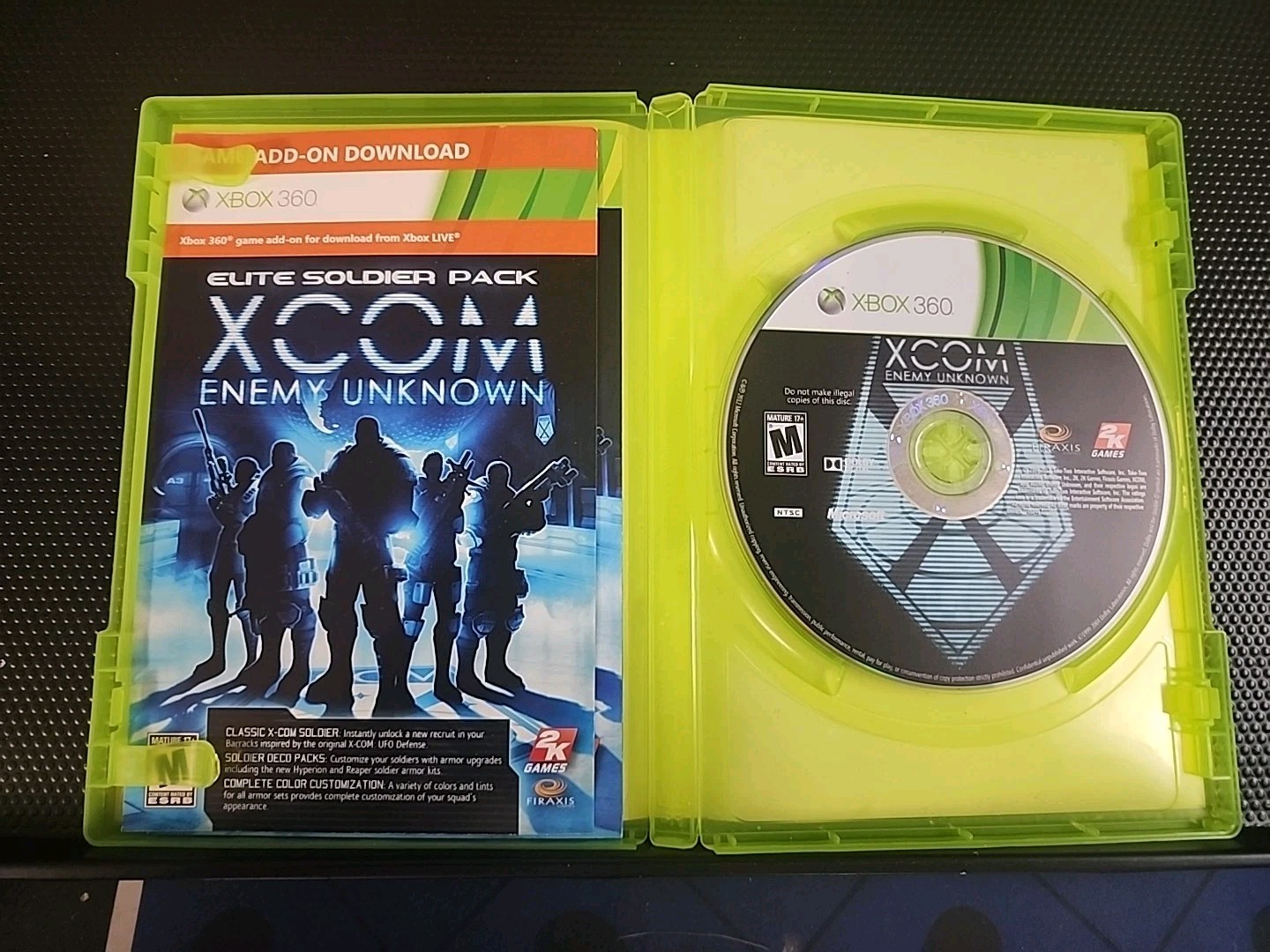 xcom enemy unknown Xbox 360 Fully Tested And Complete