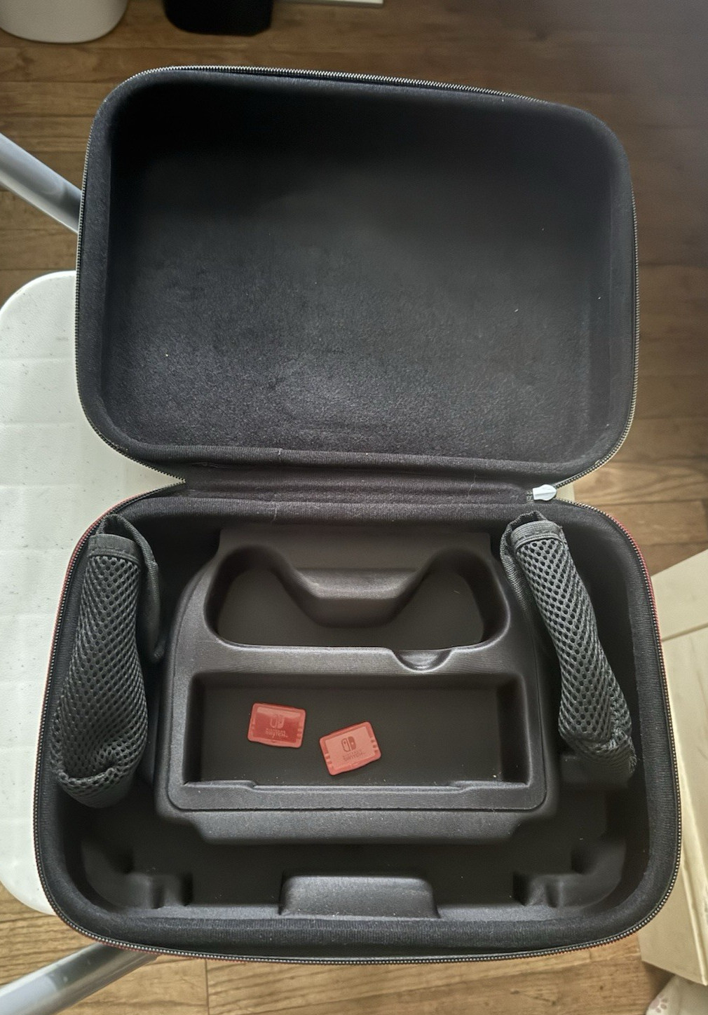 Official Nintendo Switch Large Game Traveler Deluxe Hard Shell System Case +