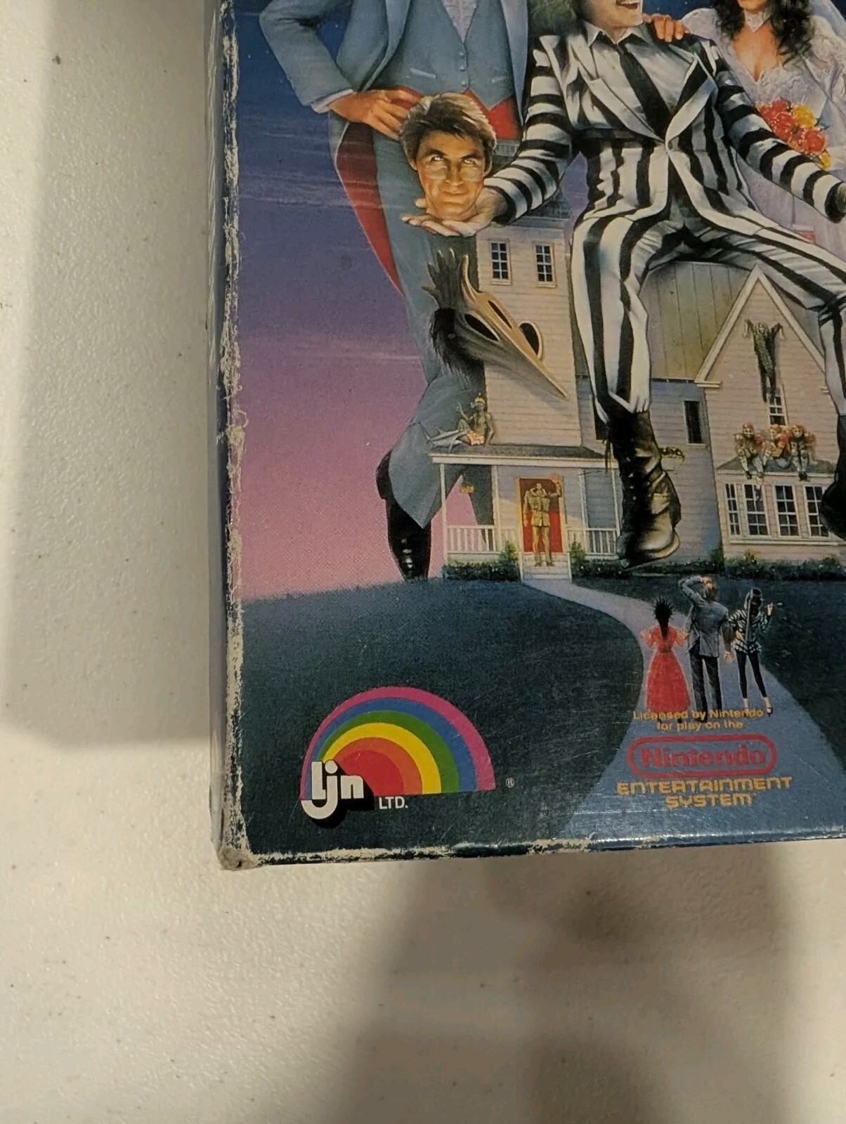 Beetlejuice (Nintendo Entertainment System, 1991) NES COMPLETE with Box & Manual