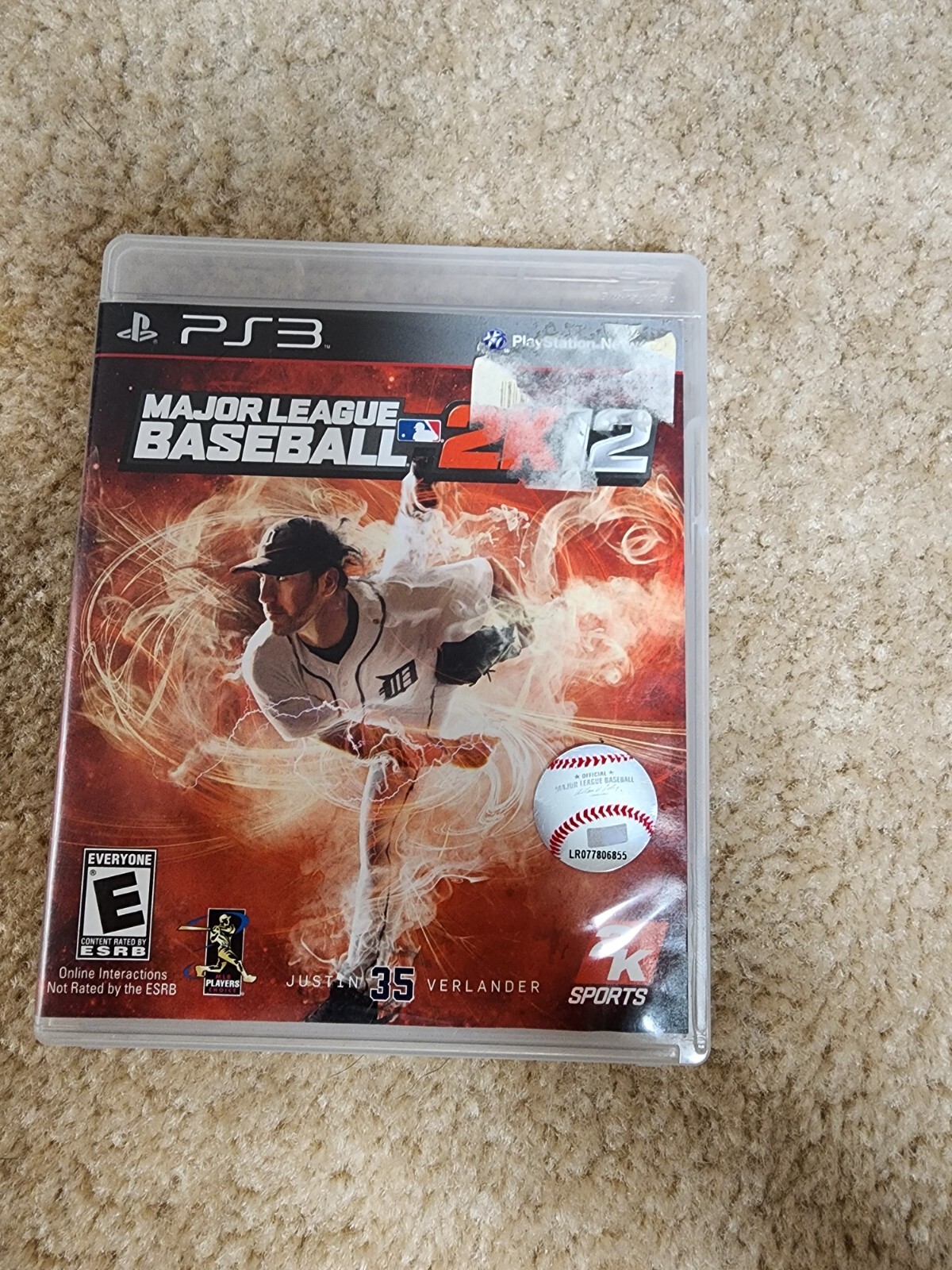 Major League Baseball 2K12 (Sony PlayStation 3, 2012) Tested And Cleaned