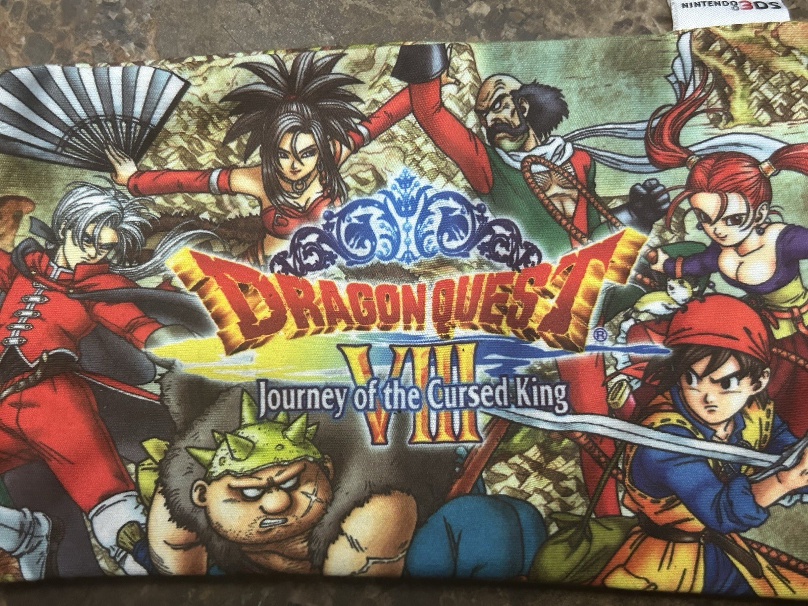 Dragon Quest VIII 8 Nintendo 3DS Pouch Carrying Case – Gamestop Bonus Never Used