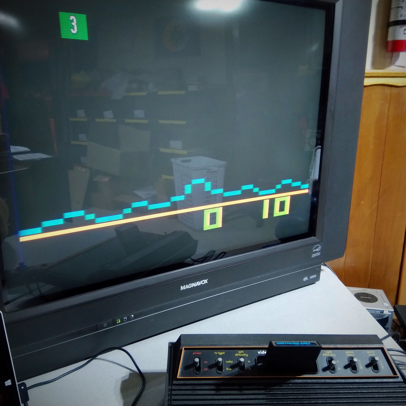 Astroblast [Singapore] (Atari 2600, M Network, 1982)