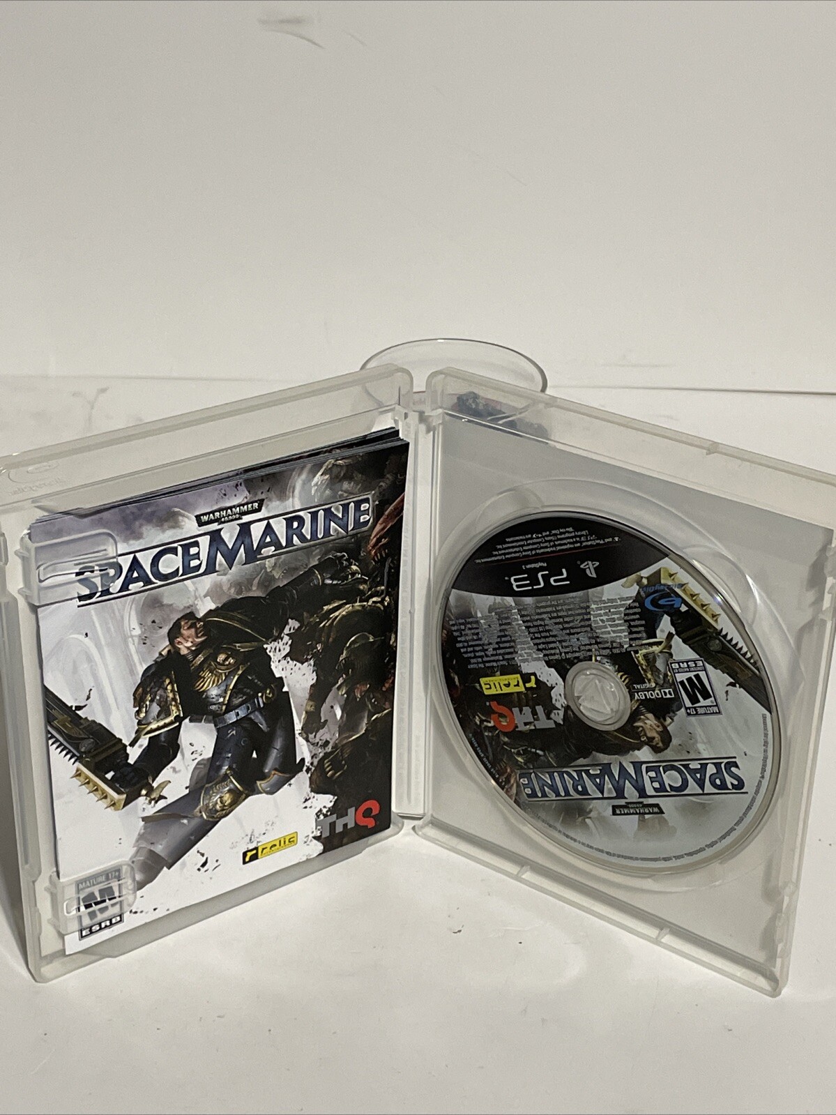 Warhammer 40,000: Space Marine (Sony PlayStation 3, PS3, 2011) CIB *TESTED*