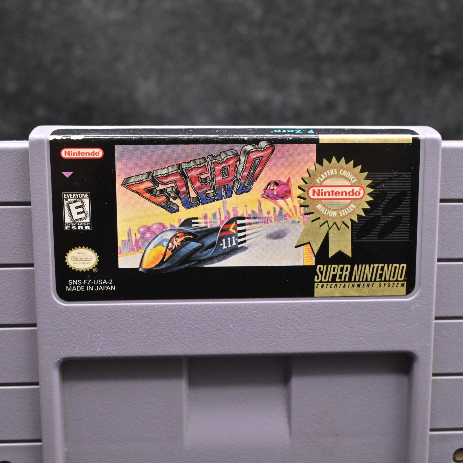 Nintendo F-Zero Nintendo SNES Game Cartridge NTSC-U/C (US/Canada)