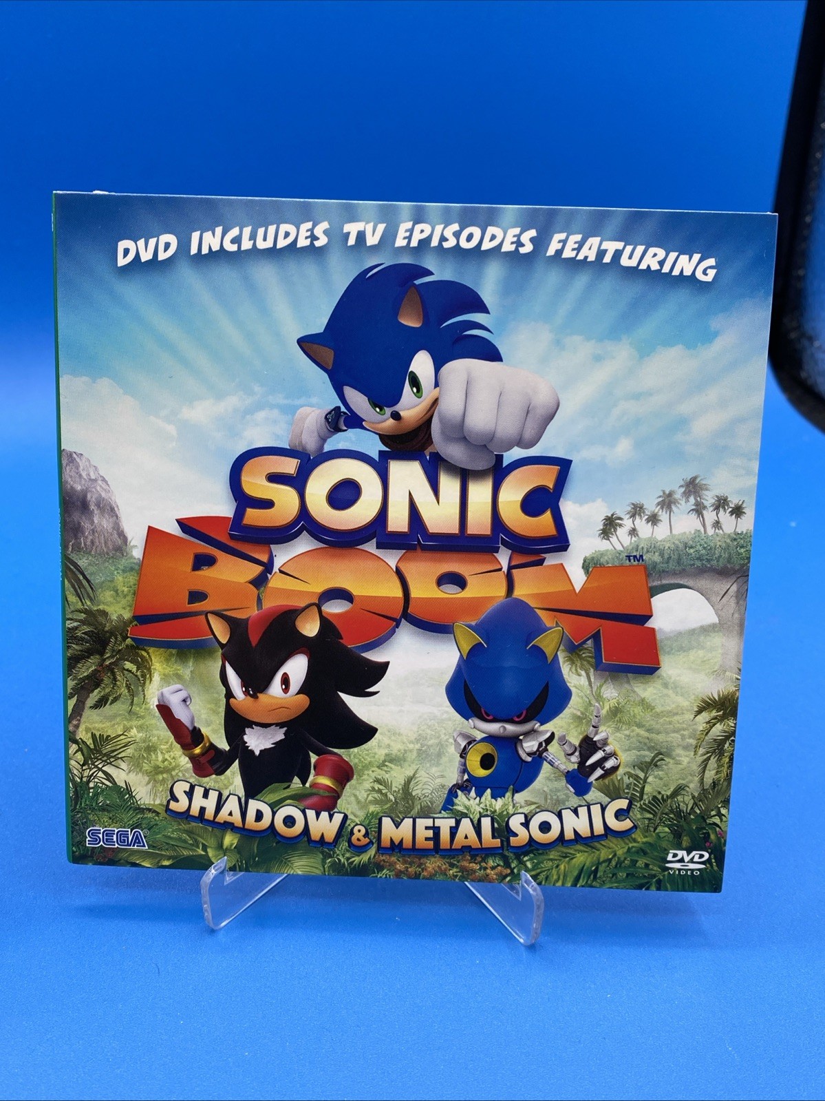 Sonic Boom: Fire & Ice (Nintendo 3DS, 2016) Complete. (WITH BONUS DVD) Tested
