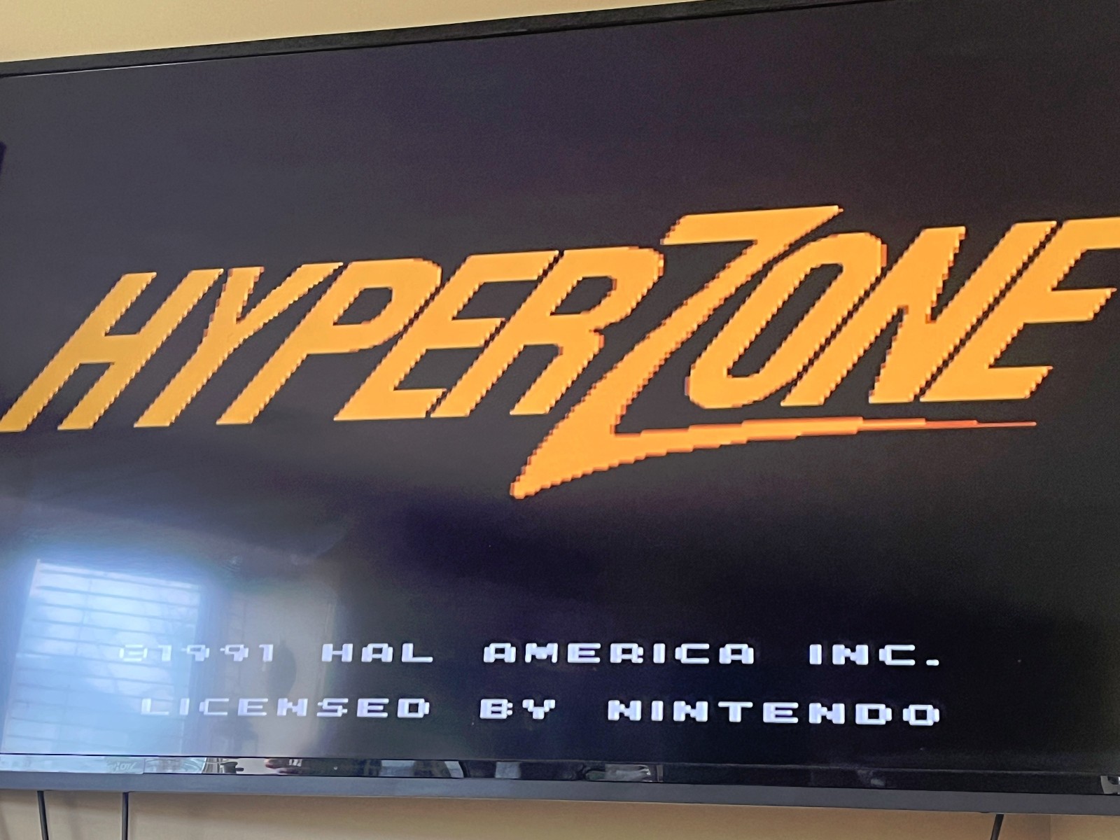 HyperZone (Super Nintendo Entertainment System, 1991) — HYPER ZONE for SNES