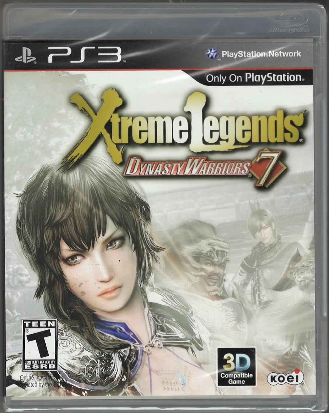 Dynasty Warriors 7: Xtreme Legends PS3 (Brand New Factory Sealed US Version) Pla