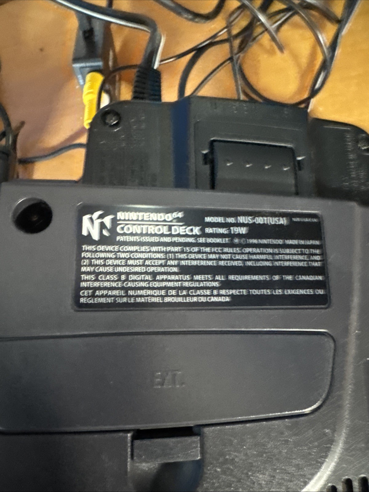 Nintendo 64 N64 Original System Console With 1 Original OEM Controller & Cords!