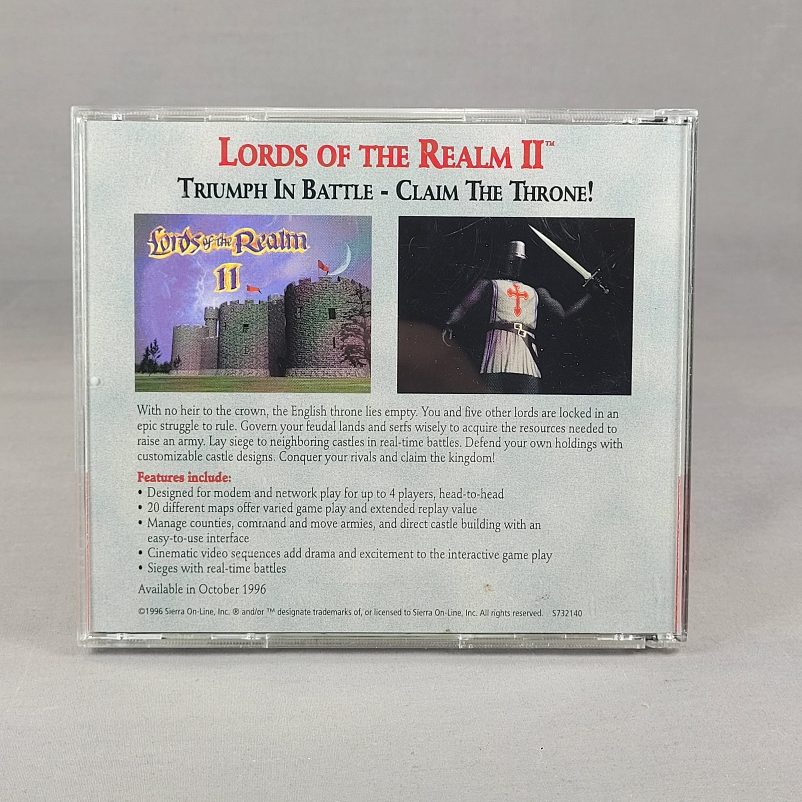 Robert E. Lee: Civil War General PC CD-ROM Sierra 1996 Strategy Game K-A
