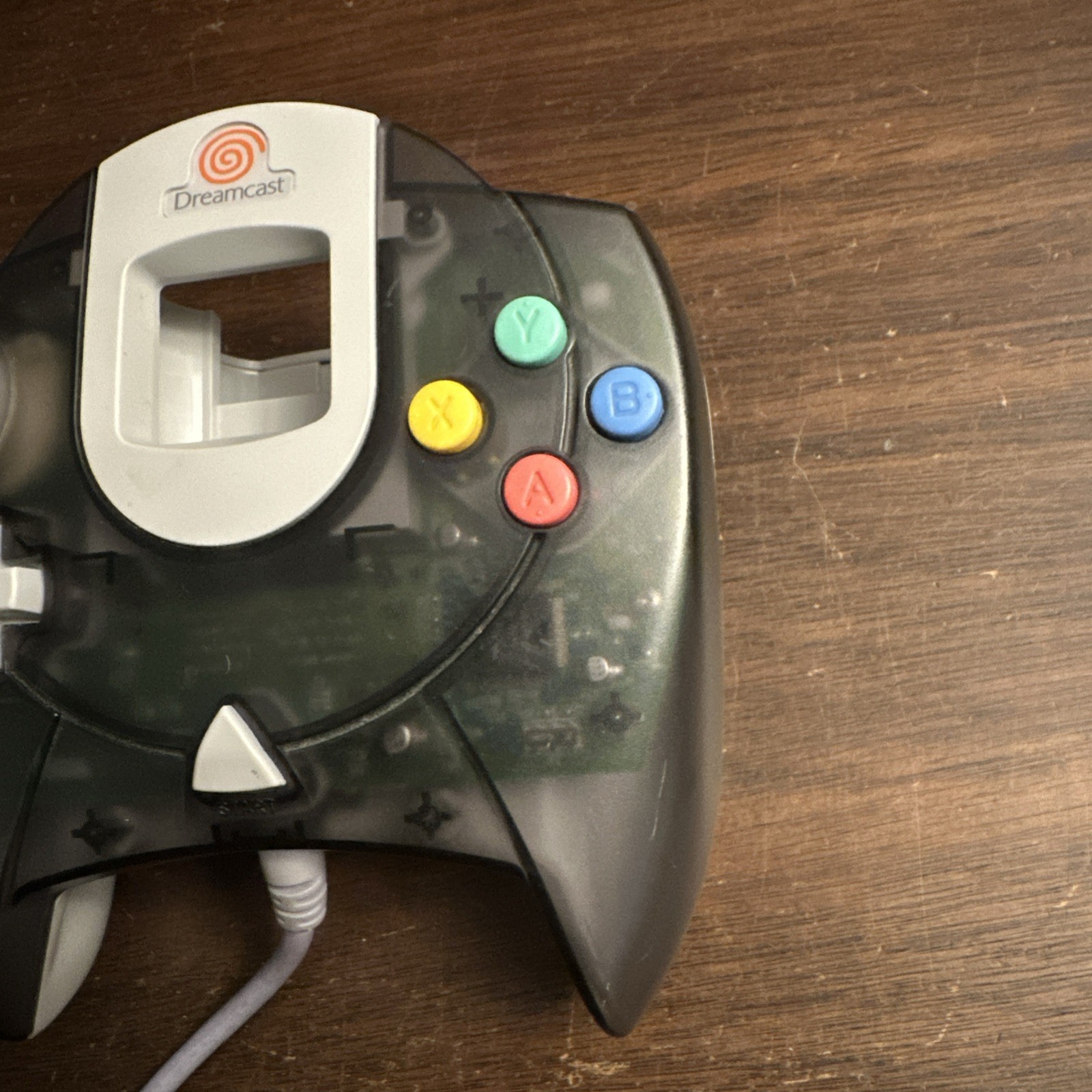 Sega Dreamcast Controller (Translucent Smoke Black) OEM – Tested – Authentic
