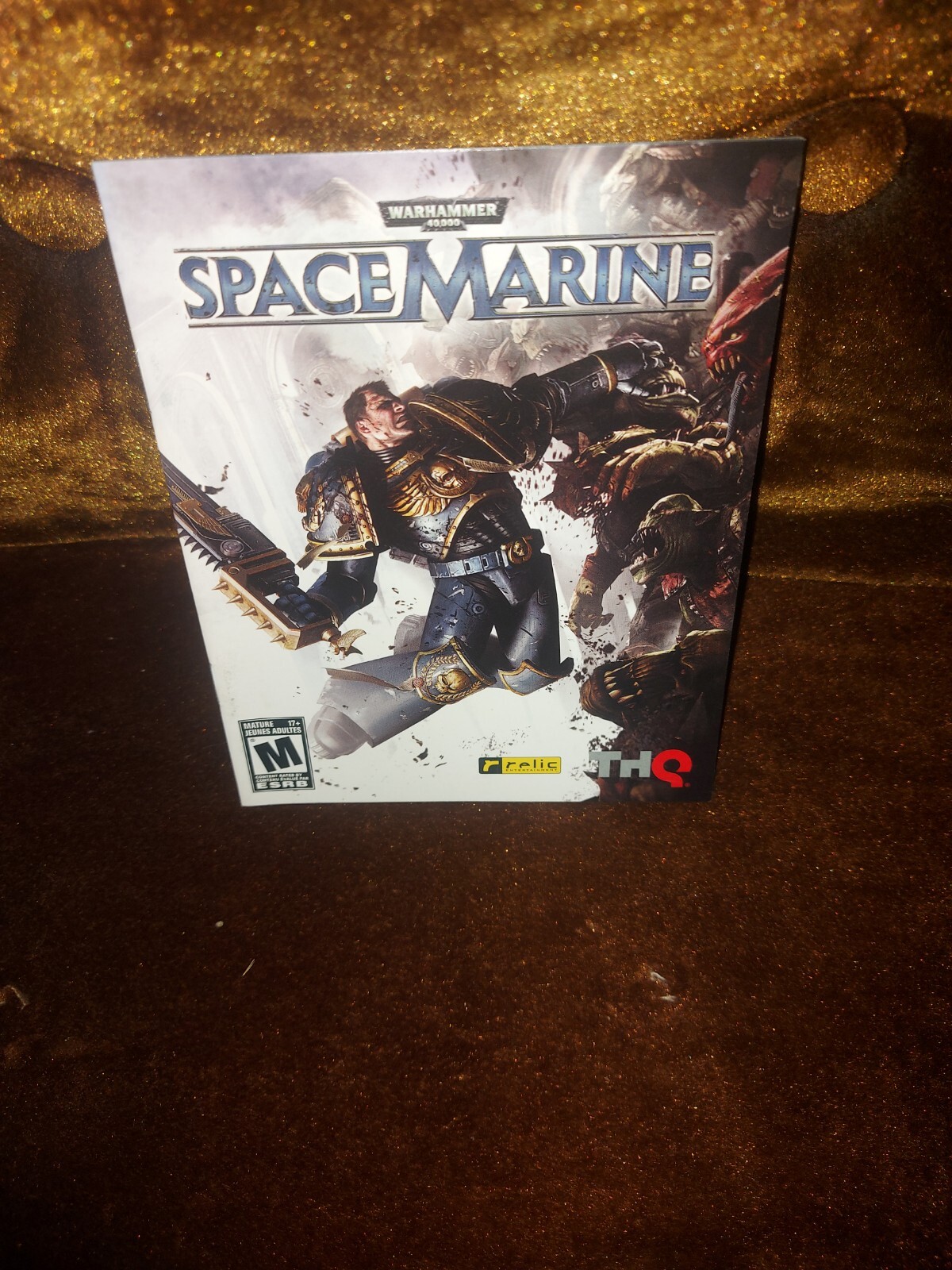 Warhammer 40,000: Space Marine PS3 Manual Only Just In French (NO GAME)