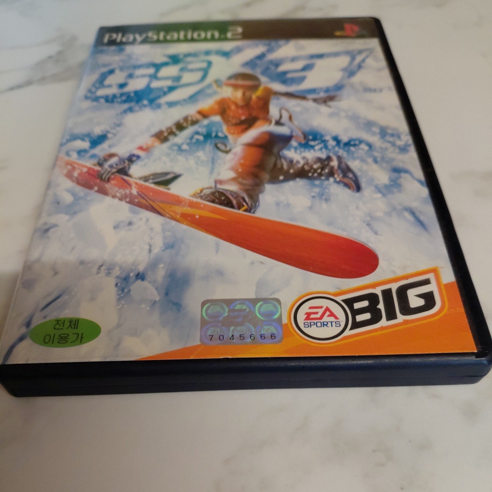 SSX 3 Korean NTSC-J PlayStation 2 PS2 – Complete w/ Manual! Tested + MINT DISC!