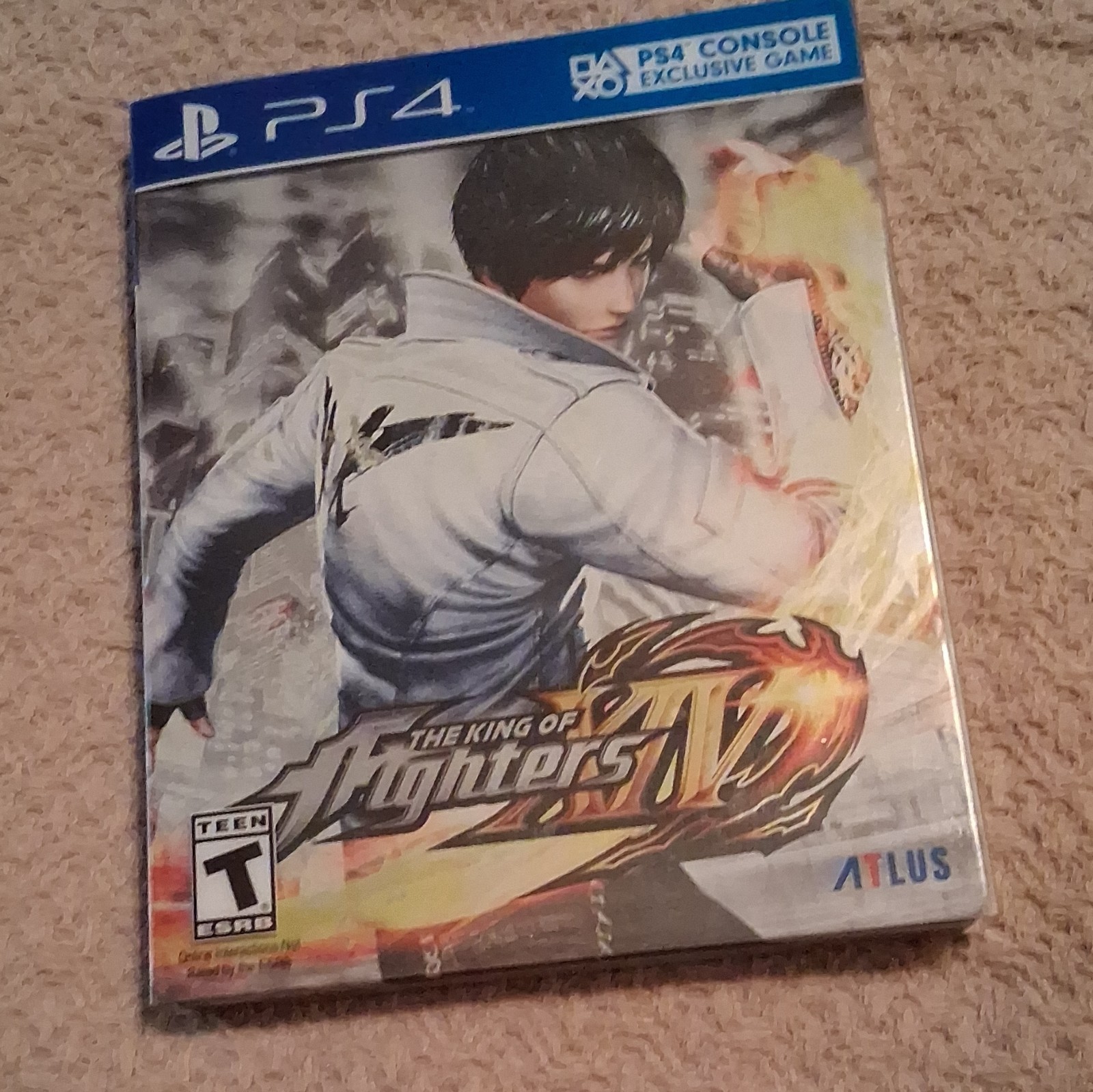 ATLUS The King of Fighters XIV PS4 T Rated Fighting, PS4 Console Exclusive Steel