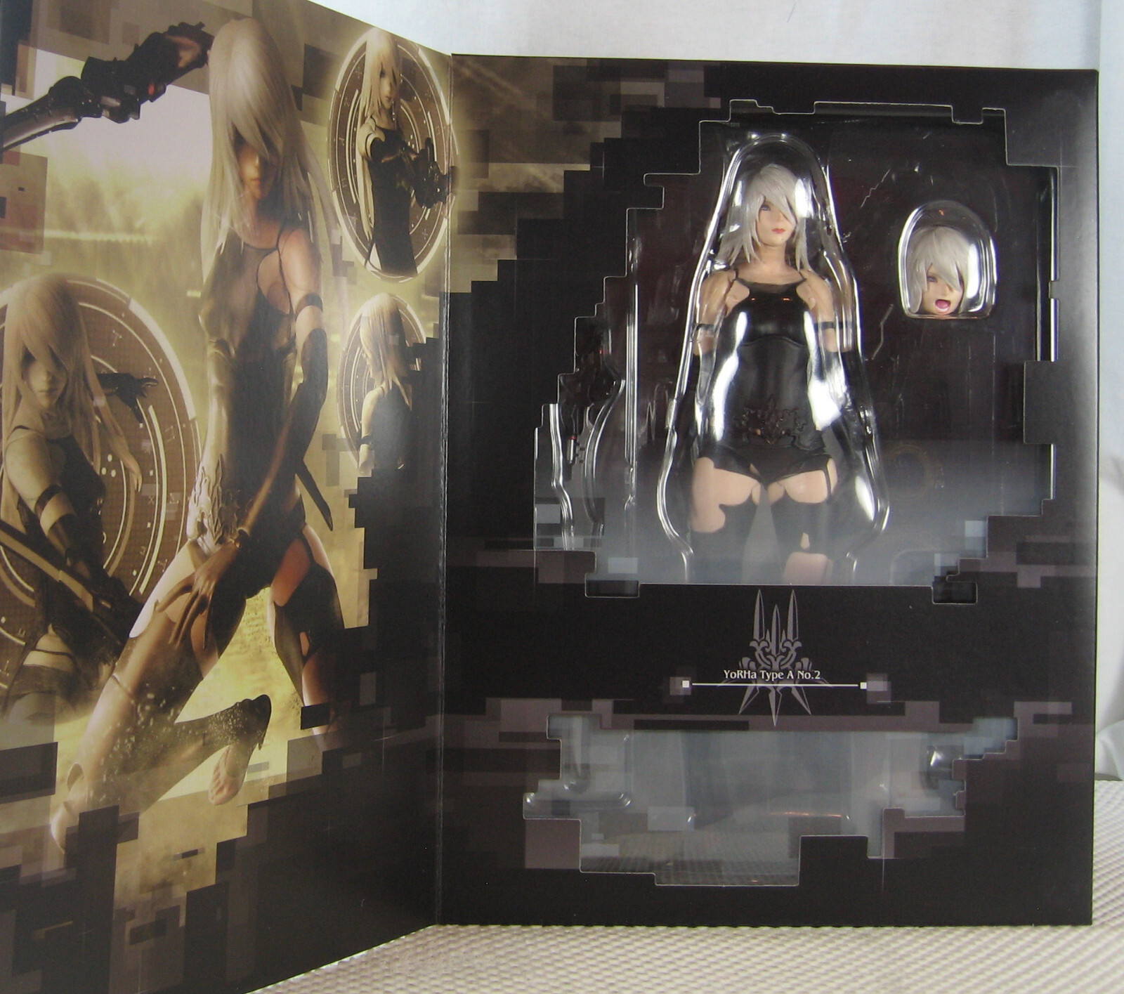 NieR: Automata YoRHa Type A No.2 Deluxe Play Arts Kai Action Figure NEW SEALED