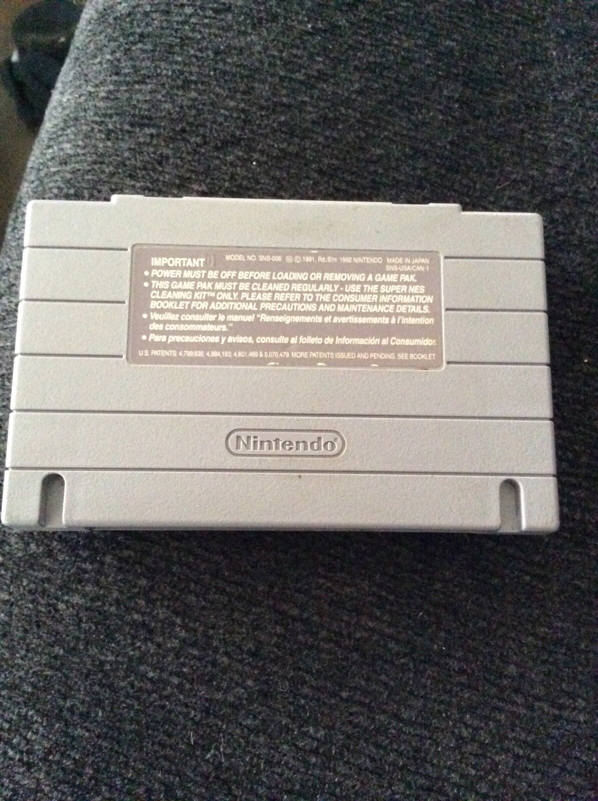 Dennis The Menace (Super Nintendo Entertainment System, 1993)