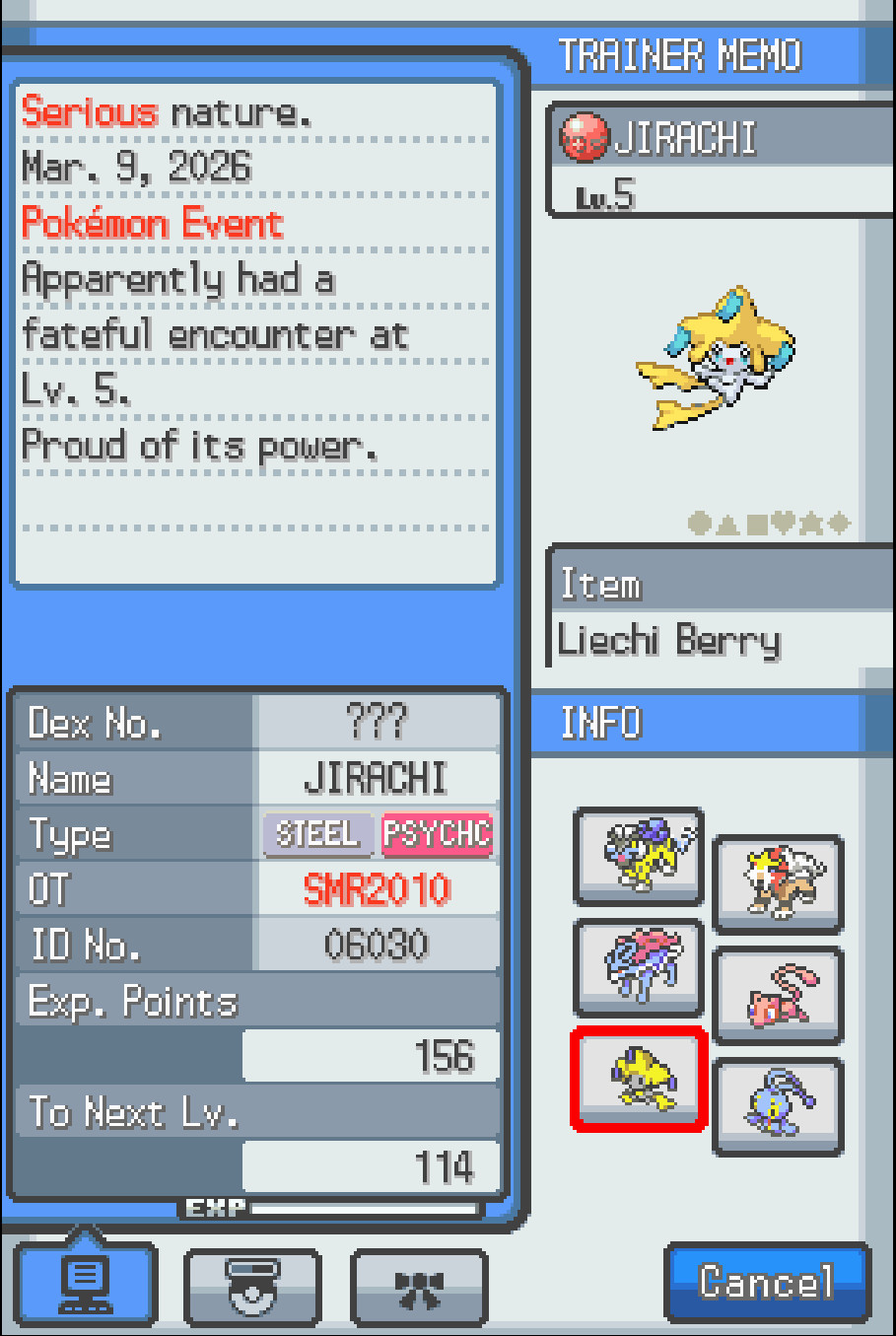 Pokemon Soul Silver – Nintendo DS -Shiny Living Dex, Max Items, Events Unlocked!