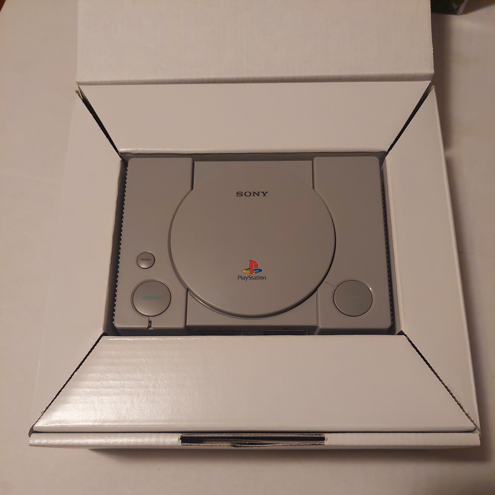 Sony PlayStation Classic Microconsole Gray USB Console Platform Model – Open Box