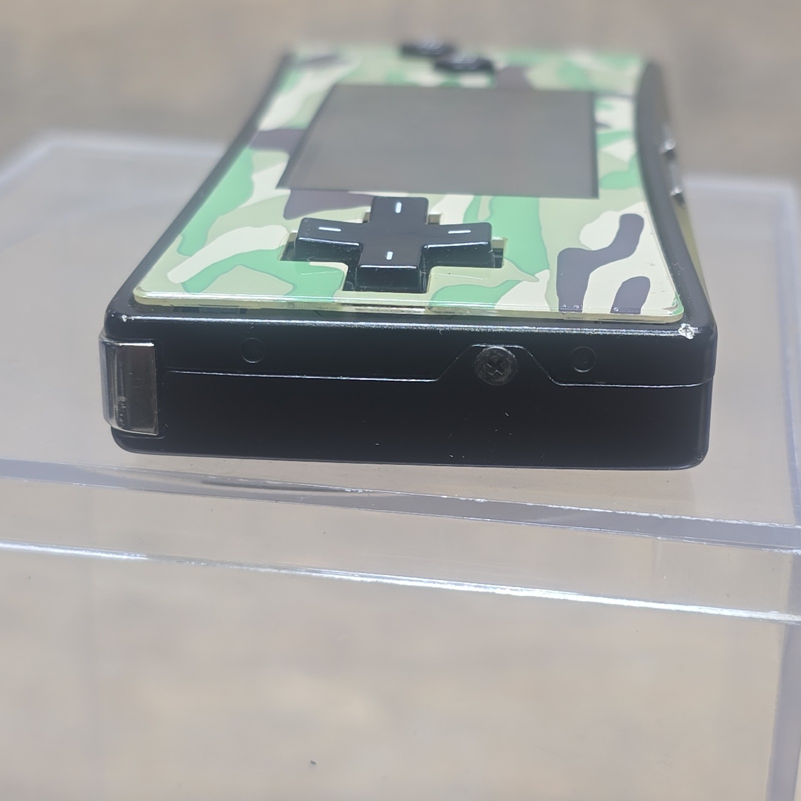 Nintendo Gameboy Micro OXY-001 Camo No Charger For Parts Or Repair Not Working