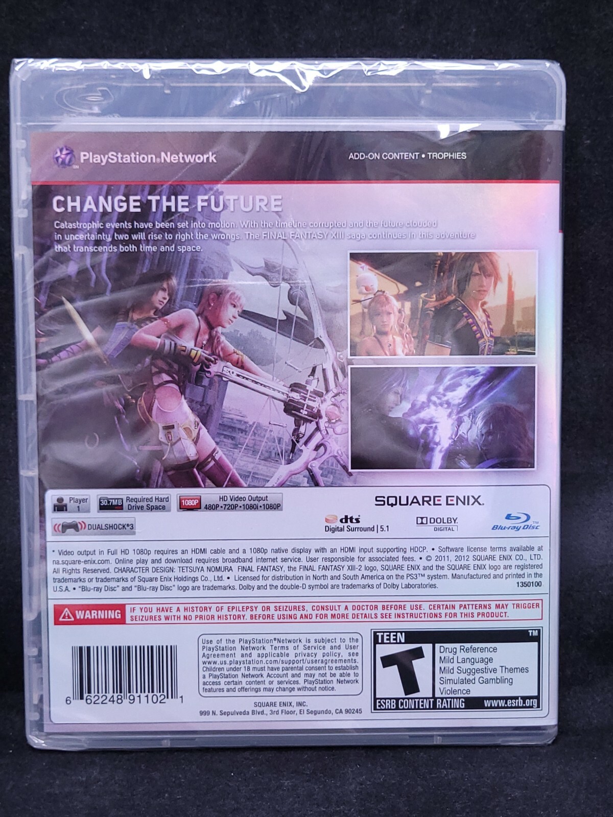 Final Fantasy XIII-2 (Playstation 3/PS3) BRAND NEW
