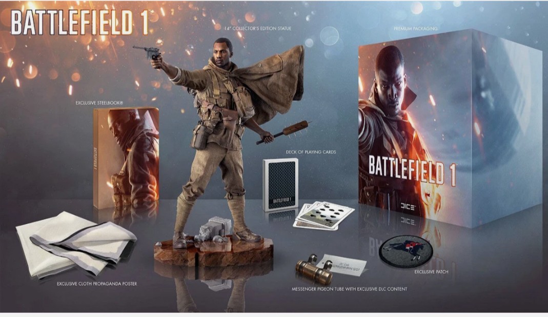 Battlefield 1 Collector’s Edition BUNDLE (Xbox One/Series X/S/PS4/PS5/PC) NEW