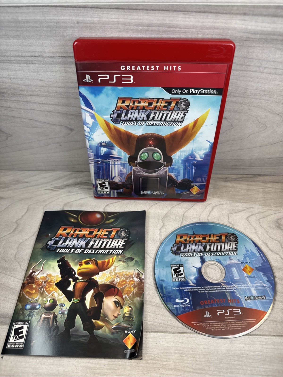 PS3 7 Game Bundle Ratchet Clank Future Skylanders Uncharted Drake’s Sonic Creed