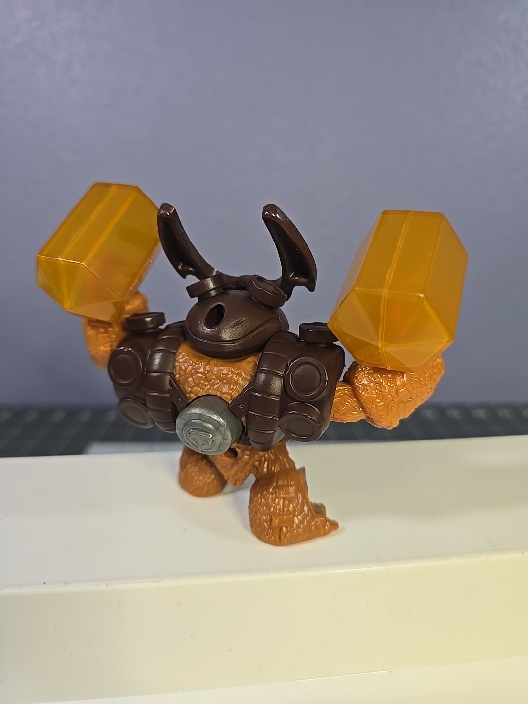 Skylanders Trap Team Wallop McDonalds Action Figure, Working Hammer Action