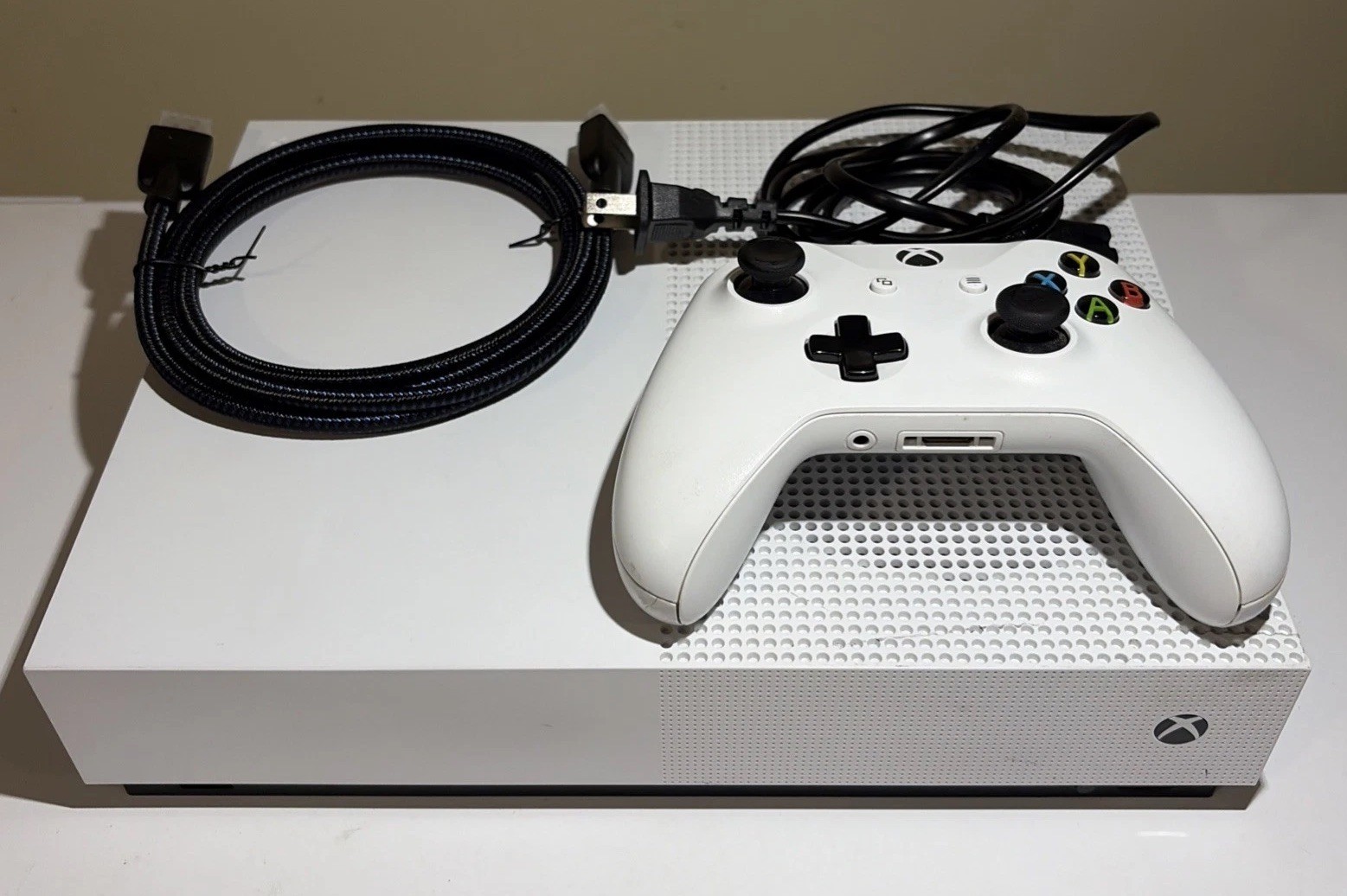 Microsoft Xbox One S All Digital Edition Console White 1TB w/ Controller
