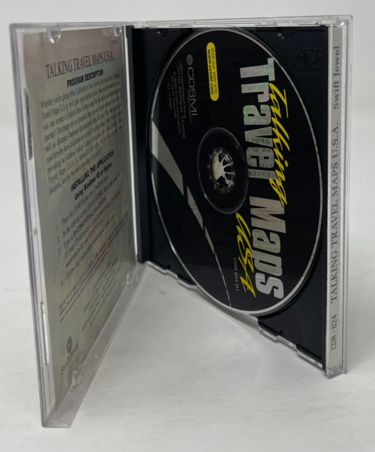 Talking Traveling Maps U.S.A. [Pc Windows ’95, 2000, Swift Jewel]