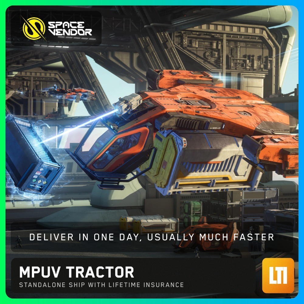 Star Citizen MPUV Tractor LTI Lifetime Insurance CCUd – Space Vendor