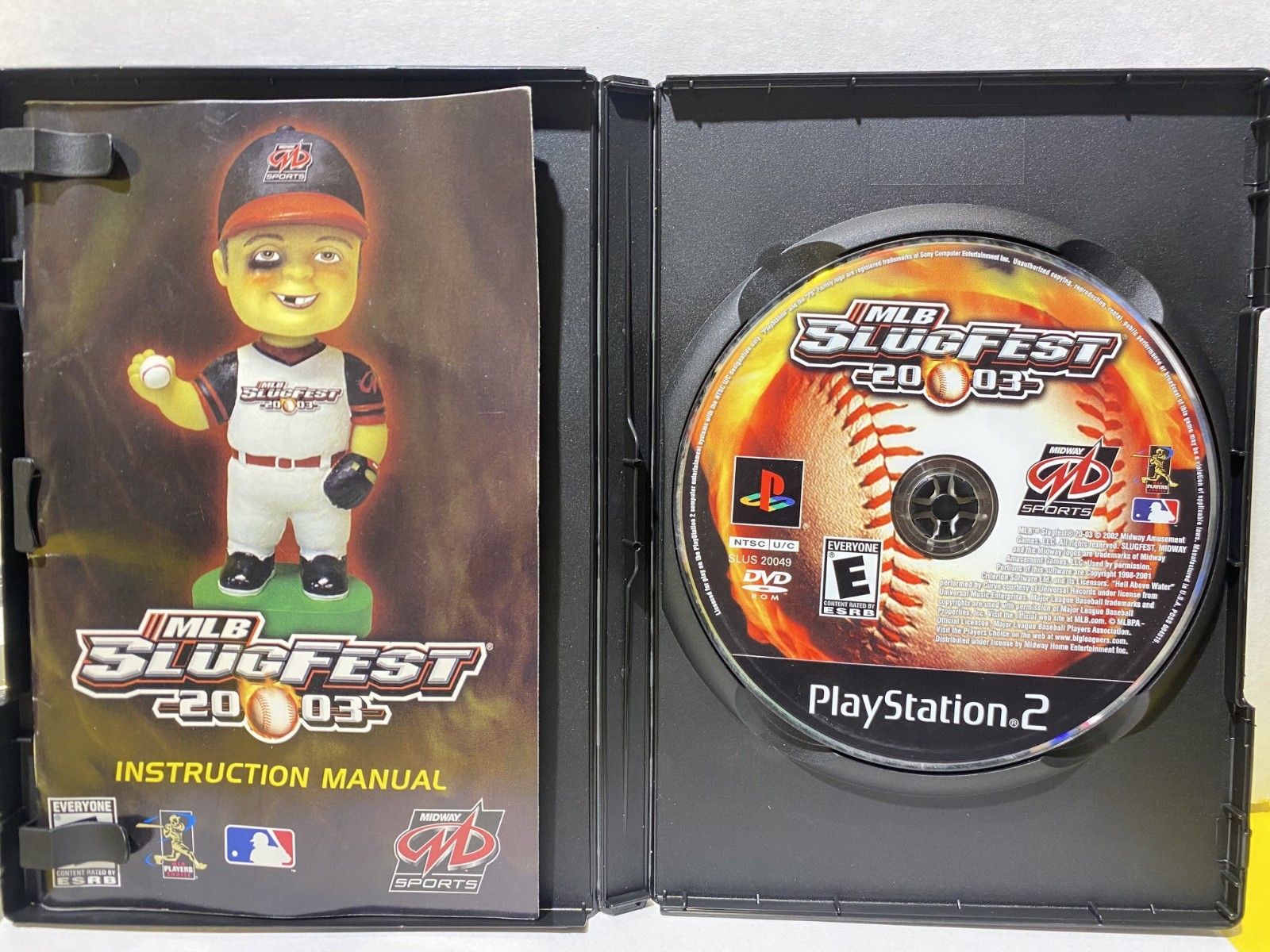 PS2 – MLB Slugfest 2003 Sony PlayStation 2 CIB + Reg Card Tested Free Shipping