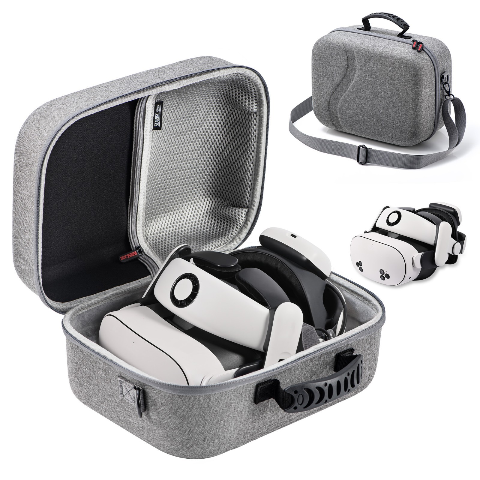 Hard Shell Carrying Case for Meta Quest 3/Quest 3S Large Capacity Storage Bag