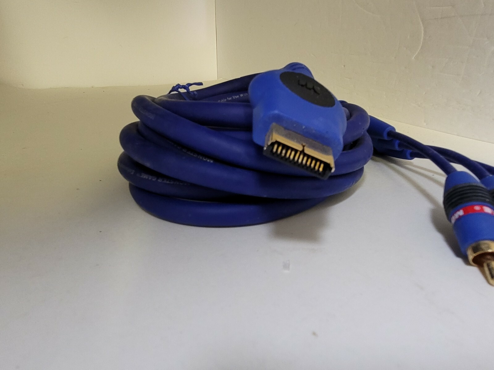 NEW 10 FT Monster Game Gamelink 200 AV AUDIO VIDEO Hookup for PlayStation 2 PS2