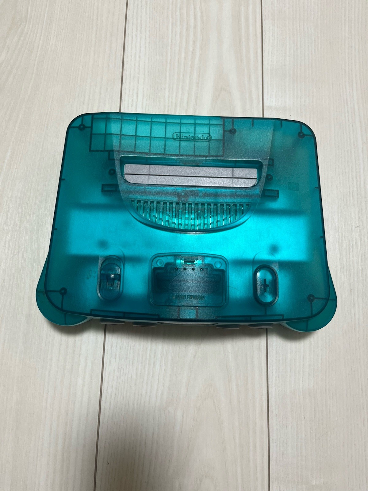 【TESTED 】Nintendo 64 N64 console Clear Blue Console Japan Limited NTSC-J