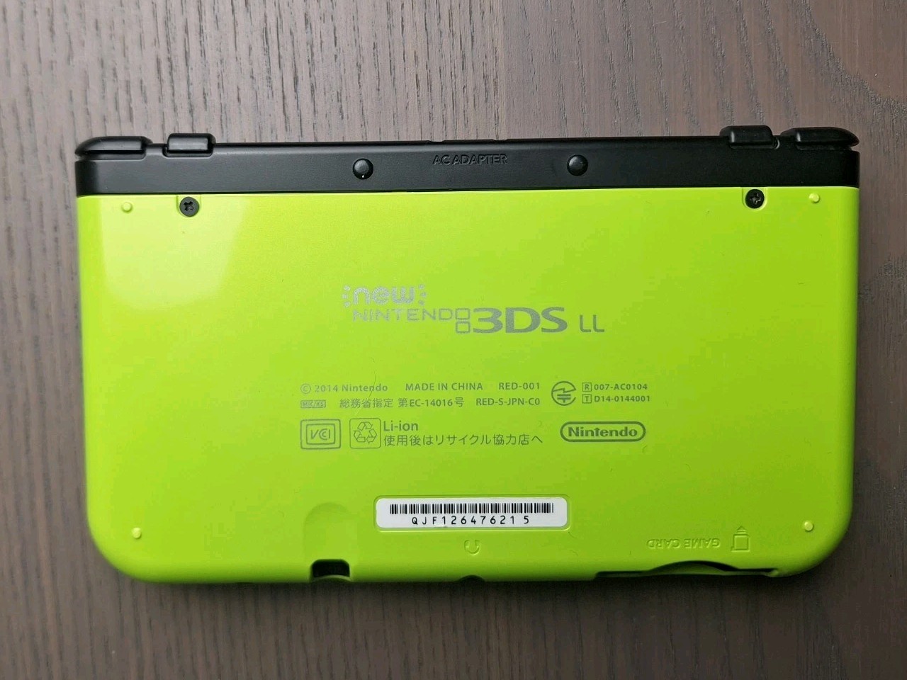 New Nintendo 3DS XL Lime Black | Charger + 32GB SD Card | Region Free