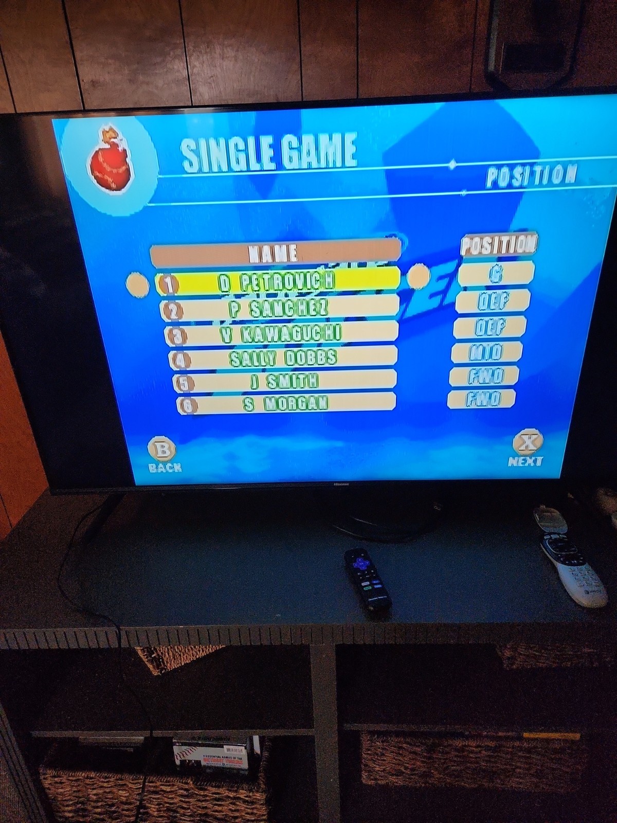 Hasbro Backyard Baseball And Soccer Plug In Game For TV