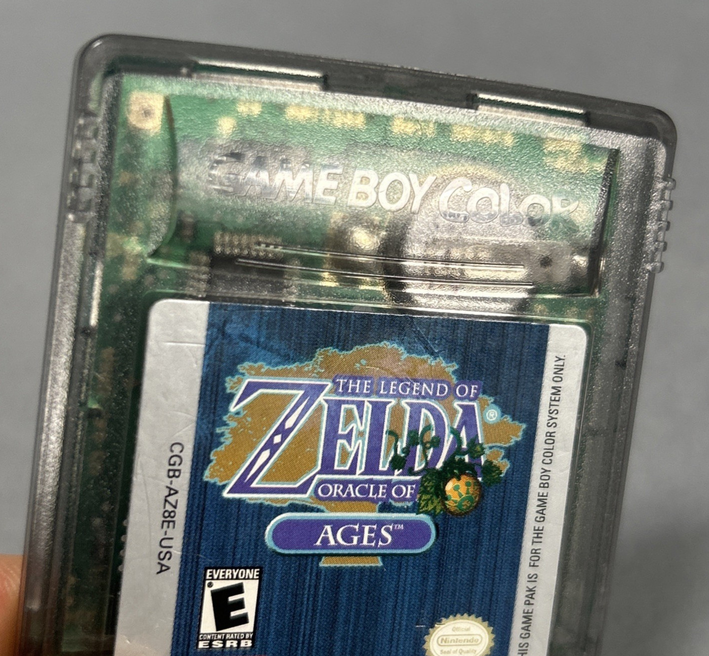 The Legend of Zelda Oracle of Ages (Nintendo Game Boy Color, 2001) (Cartridge)
