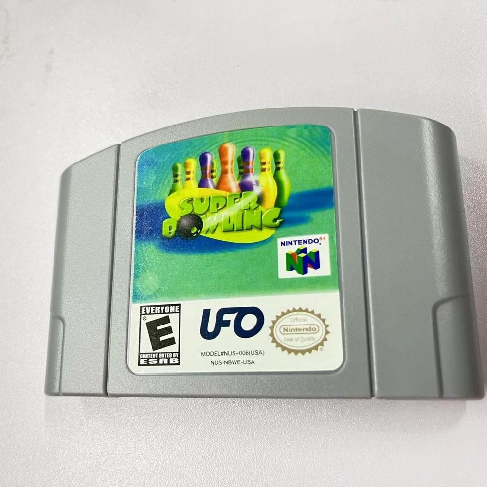 Super Bowling – Nintendo 64 (N64) Must-have for fans Tested and working