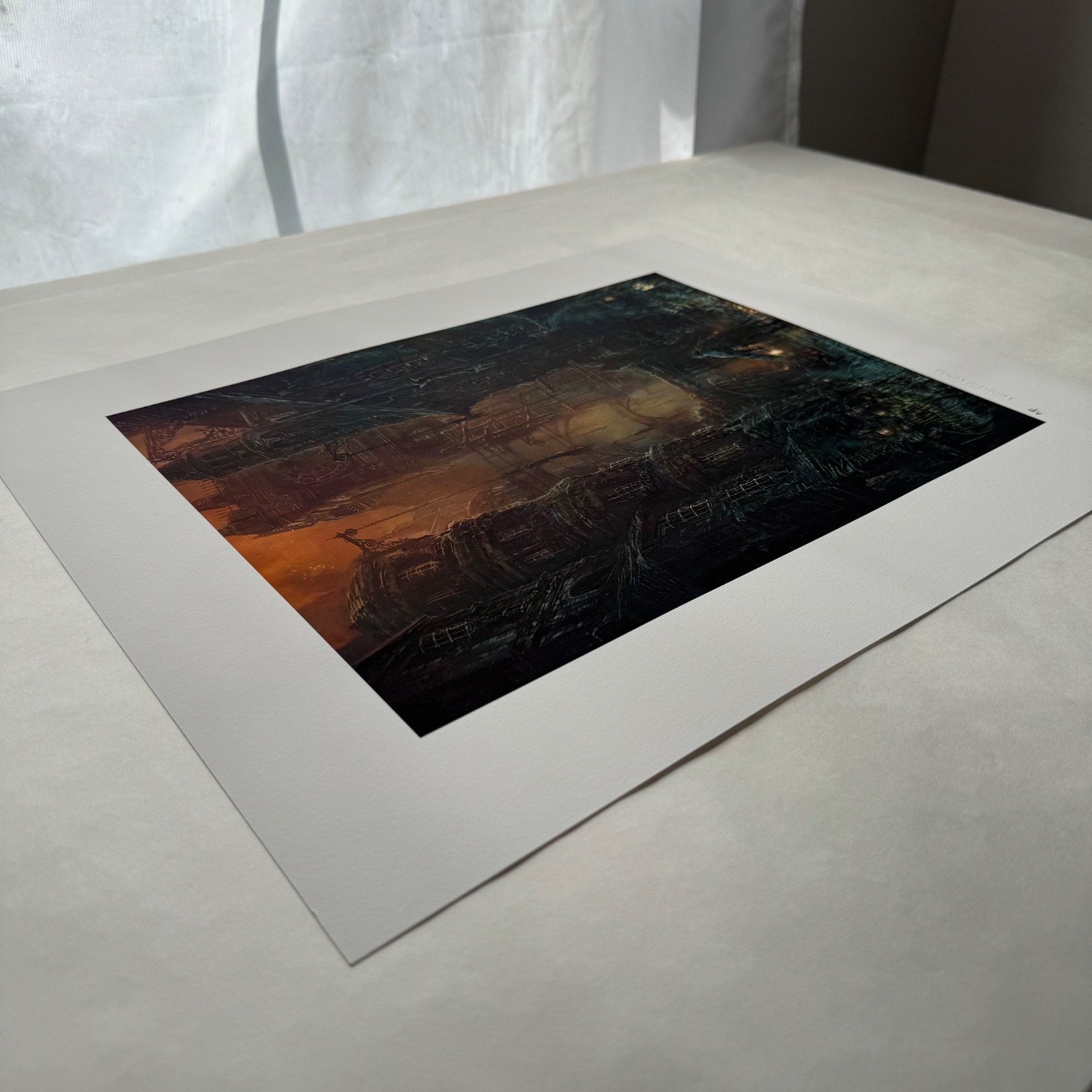 Old Yharnam | Bloodborne Cook and Becker Giclee Art Print AP FromSoftware