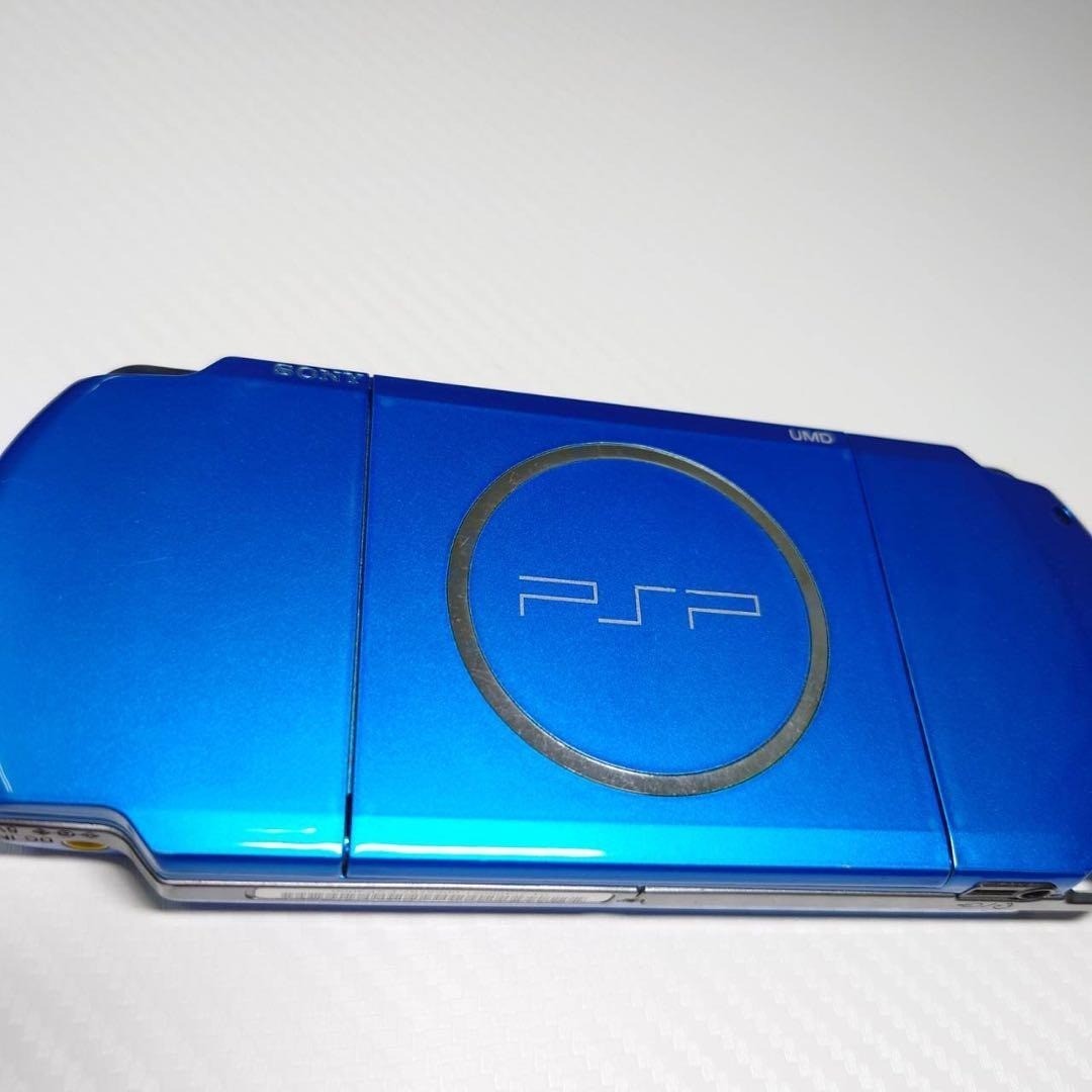 Sony PSP 3000 Vibrant Blue Complete in Box Near Mint 6748