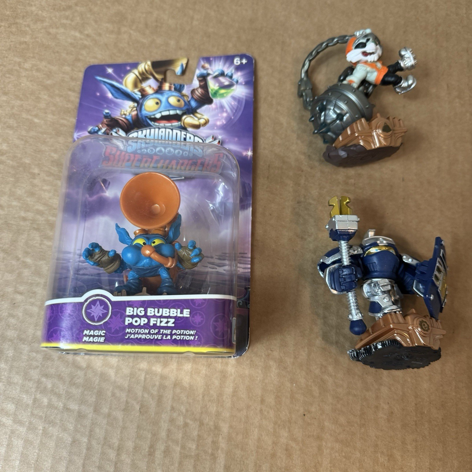 New Skylanders Superchargers Big Bubble Pop Fizz – High Volt, Smash Hit Lot Of 3